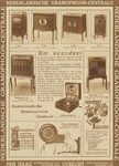 717240 Advertentie (paginagroot) van de Nederlandsche Gramophoon Centrale, Catharijnesingel 18D te Utrecht, voor o.a. ...